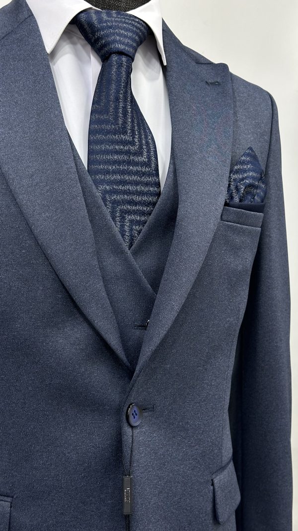 Men Suit Dark Navy Blue Dubai-6