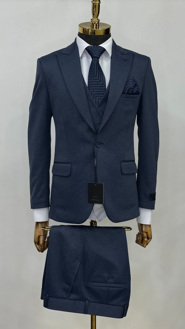 Men Suit Dark Navy Blue Dubai-2