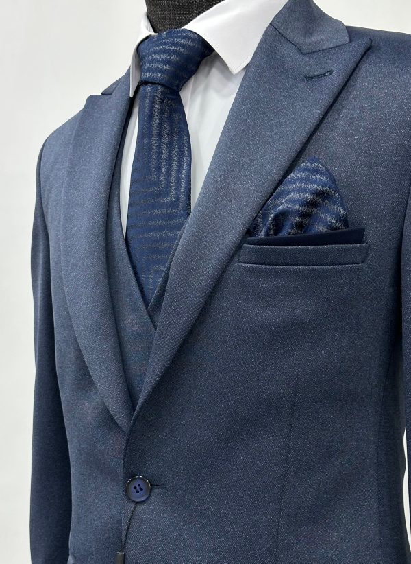 Men Suit Dark Navy Blue Dubai-3