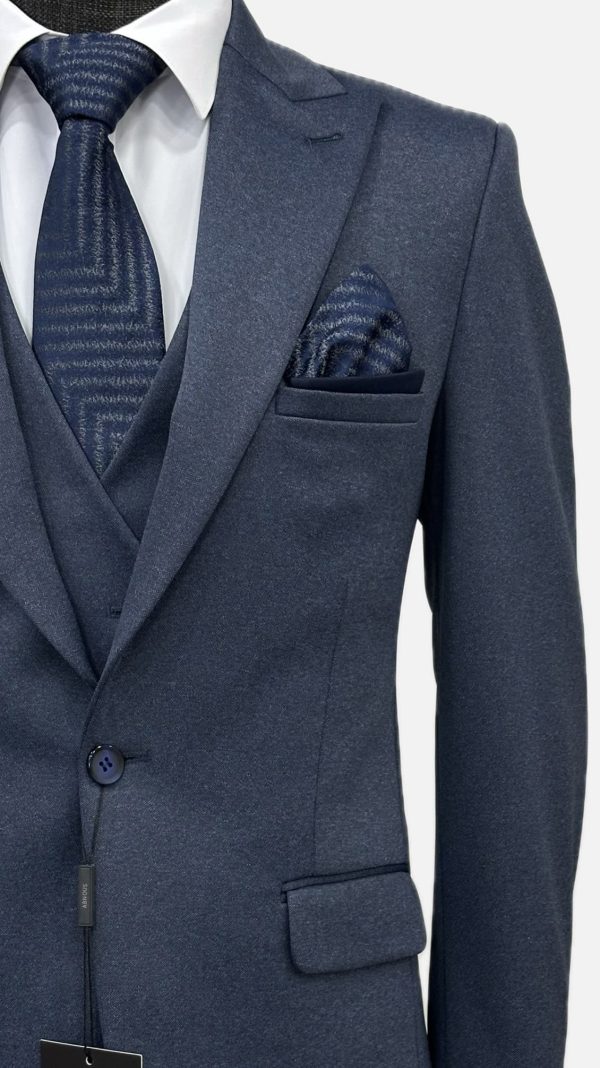 Men Suit Dark Navy Blue Dubai-4