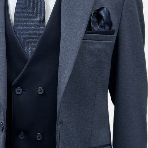 Men Suit Dark Navy Blue Dubai-5