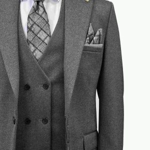 Men Charcoal Suit Dubai-3