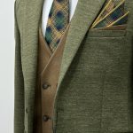 Men Olive Suit Dubai-4